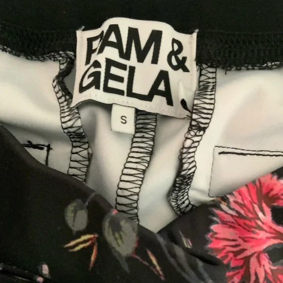 PAM & GELA Fineline Floral Track Pants